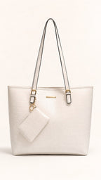BIANCA CROC TOTE SET