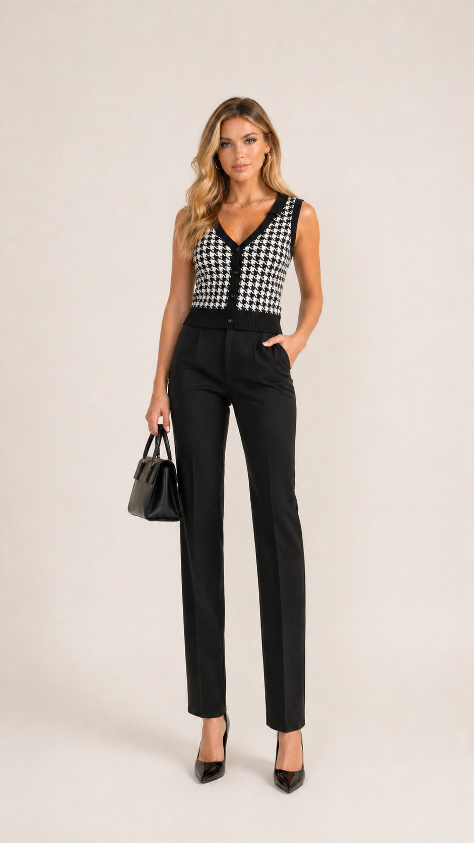 LOTUS TAILORED VEST SET