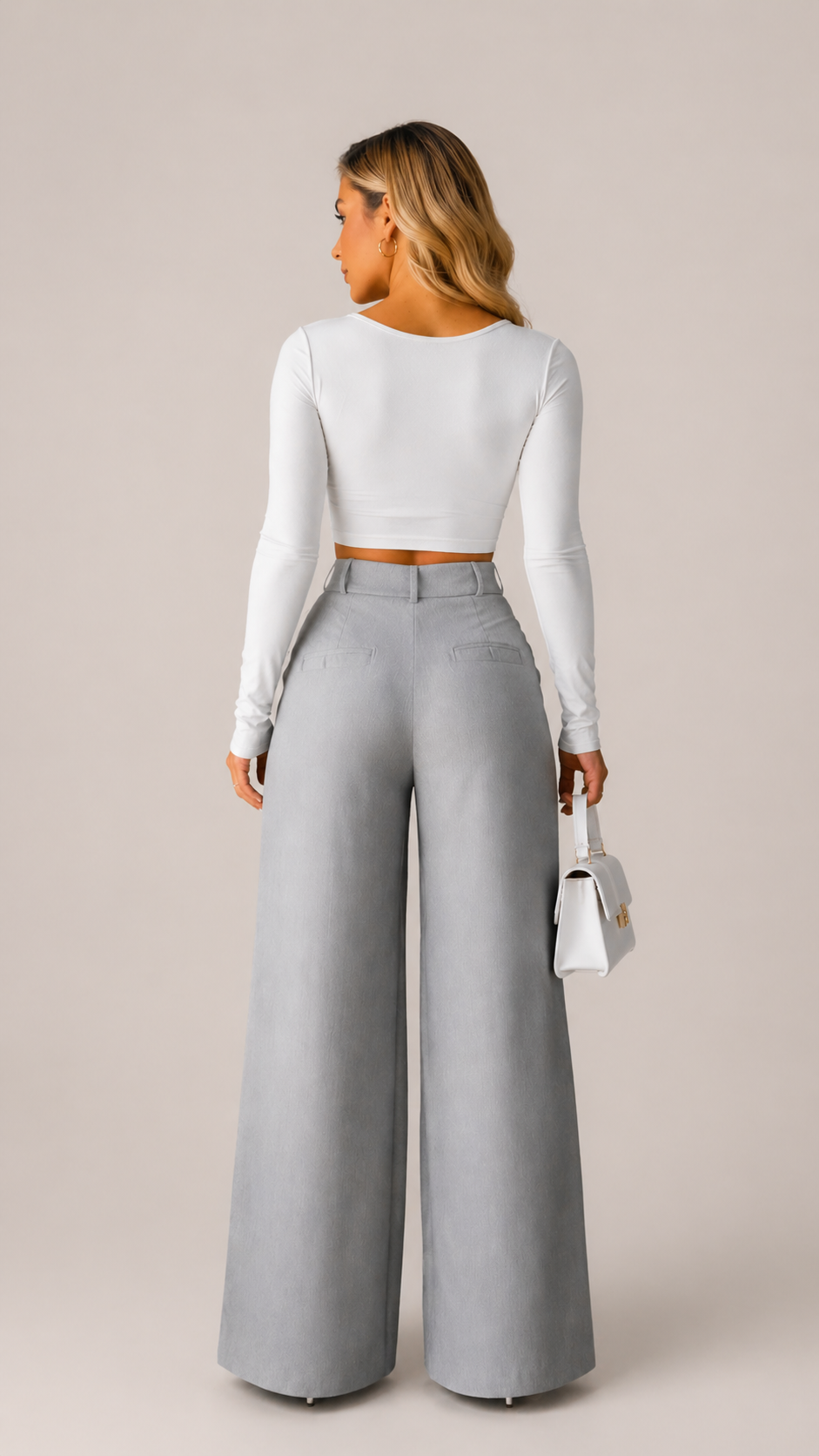 AVALISSE WIDE-LEG TAILORED PANTS